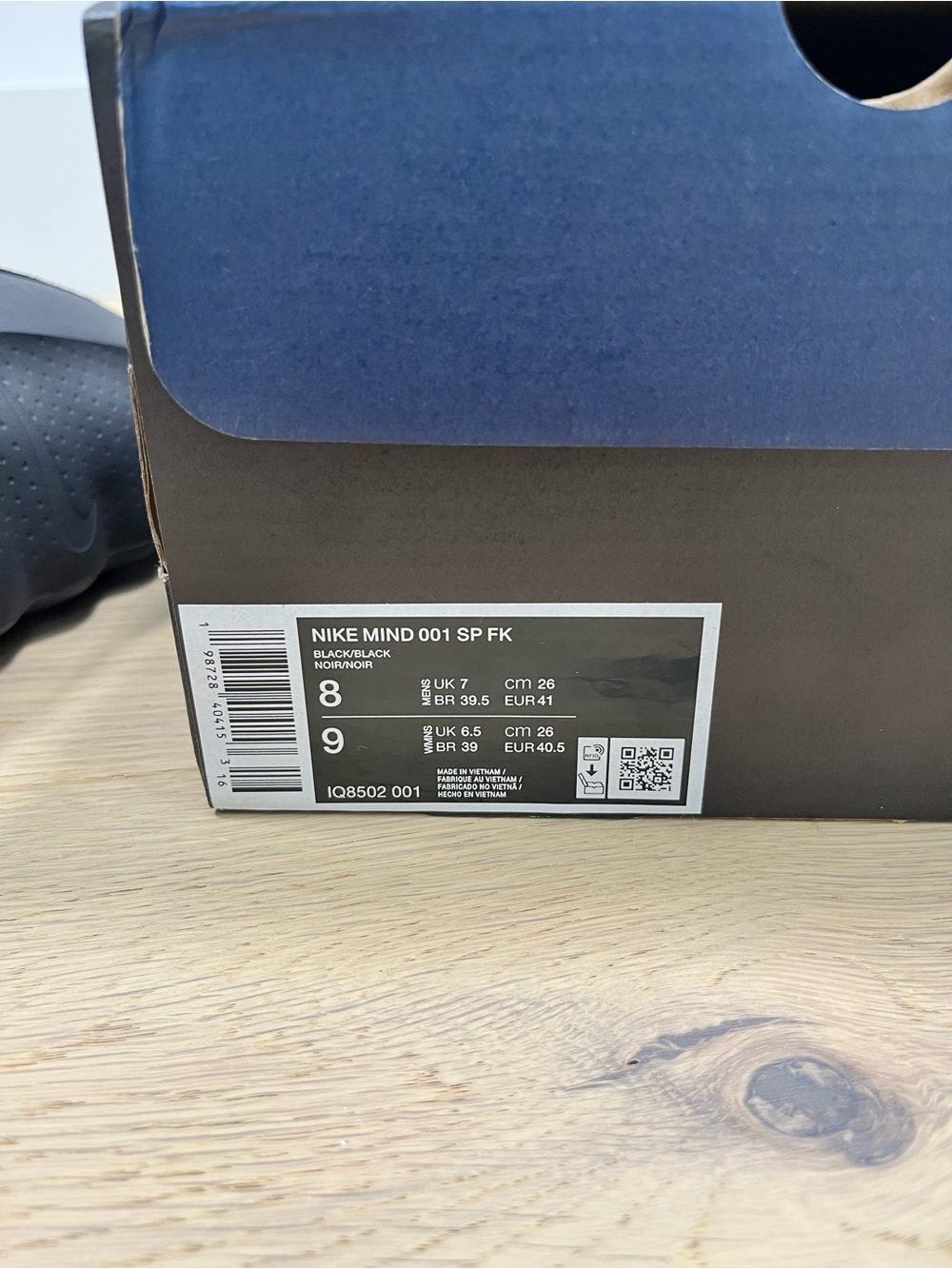Nike Minds 001 Slides Fragment Black - Picture 8 of 12